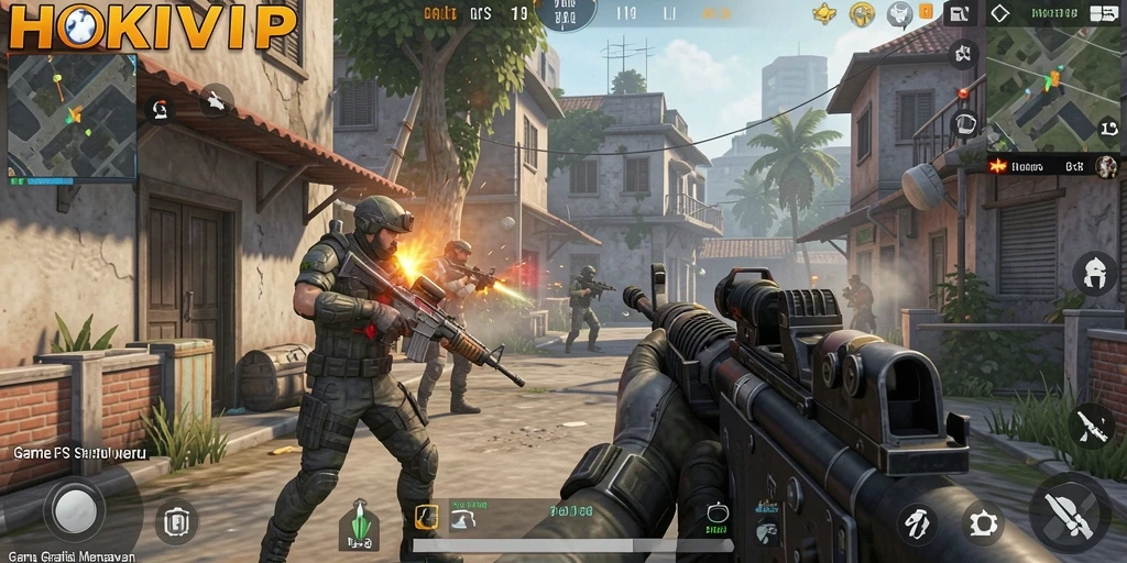 Tampilan gameplay HOKIVIP yang seru dan penuh aksi.