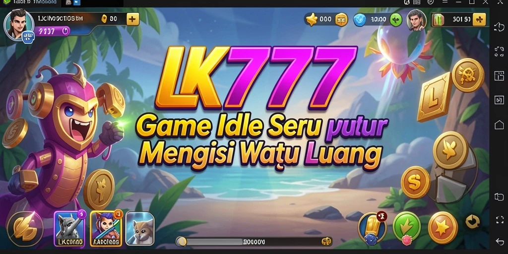 Screenshot gameplay LK777 menampilkan sistem Idle yang menarik dan menyenangkan.