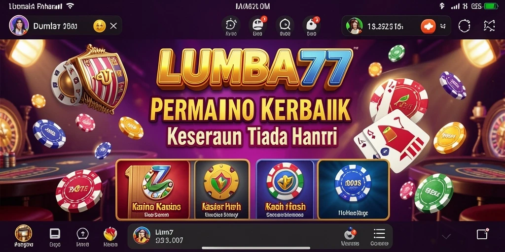 Tangkapan layar LUMBA77 menampilkan keseruan permainan Kasino yang menarik.