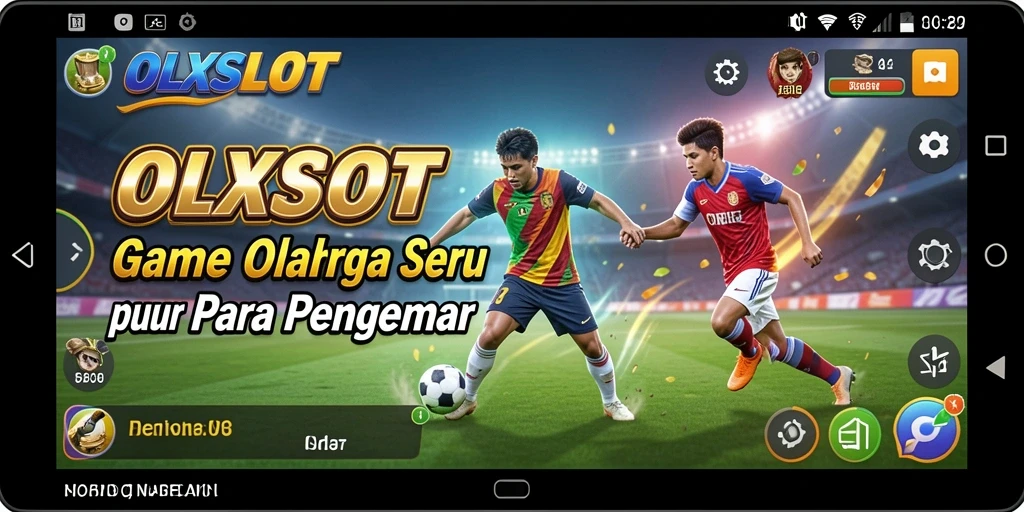 Tampilan gameplay OLXSLOT yang memikat dan penuh aksi olahraga.