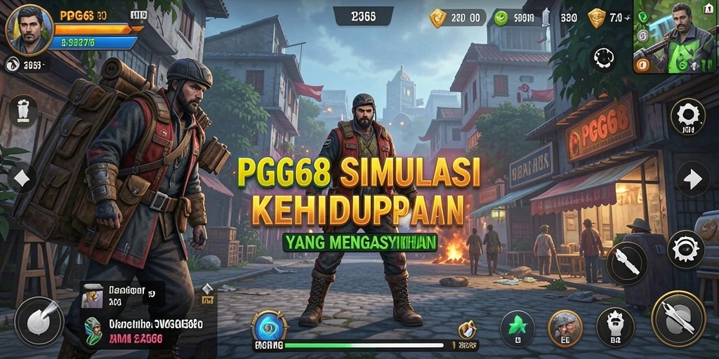 Tampilan gameplay PGG68 yang menarik dan interaktif.
