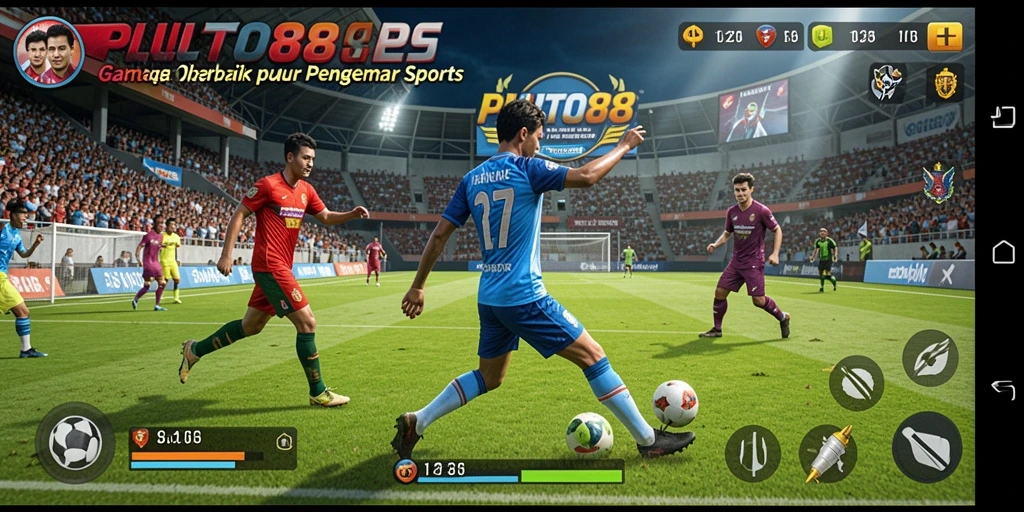 Tampilan gameplay PLUTO88 yang menegangkan dan menarik.