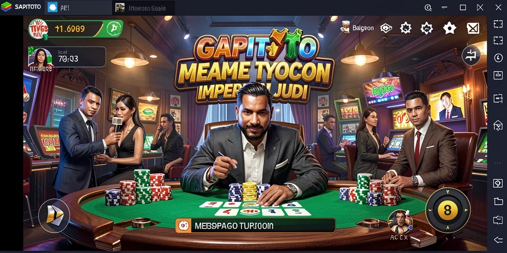 Screenshot SAPITOTO menampilkan gameplay Tycoon yang mendebarkan dan interaktif.