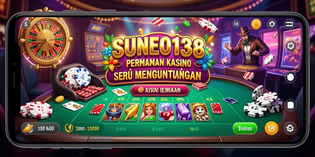 Screenshot SUNEO138 menunjukkan gameplay seru di Kasino.