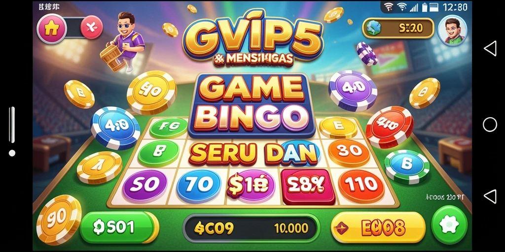 Tampilan gameplay Bingo yang menarik dan interaktif di SVIP5.