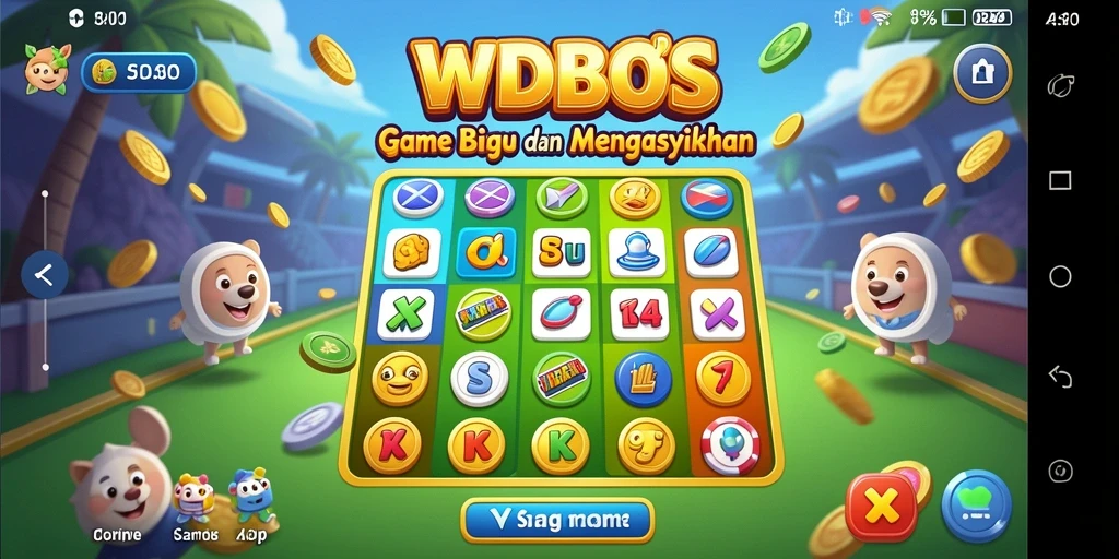 Tangkapan layar gameplay WDBOS dengan suasana Bingo yang menegangkan.